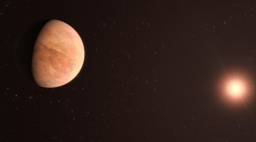 Exoplaneta rochoso com metade da massa de Vênus