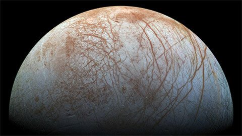 Europa, em foto da NASA/JPL-Caltech/SETI Institute