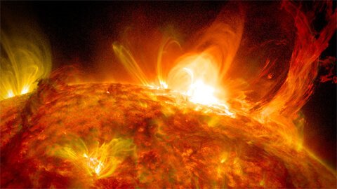 Explosões solares