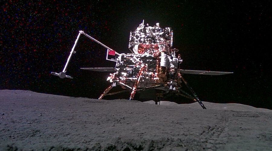Chang'e-6 no lado oculto da Lua