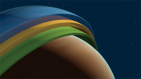 Estrutura tridimensional da atmosfera do exoplaneta Tylos