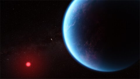 Concepção artística de exoplanetas