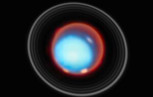 Planeta Urano. Foto: ESA/Webb, NASA, CSA, STScI.