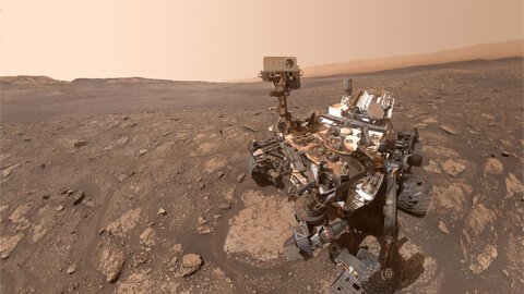 Região 'Mary Anning' investigada pelo Curiosity, em Marte.