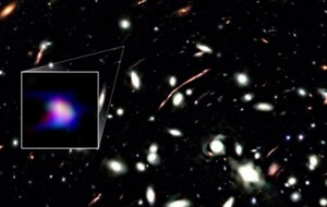 A galáxia ultrafraca LAP1-B revelada de uma lente gravitacional
