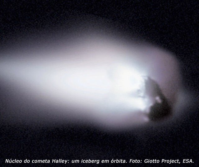 Núcleo do cometa de Halley