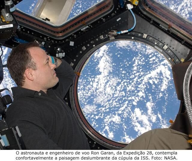 Vista da cúpula da ISS