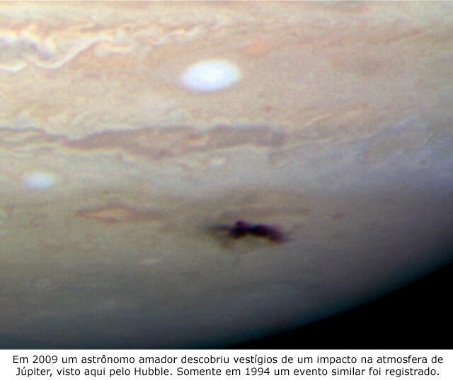 Impacto na atmosfera de Júpiter