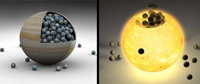 Comparação de volume