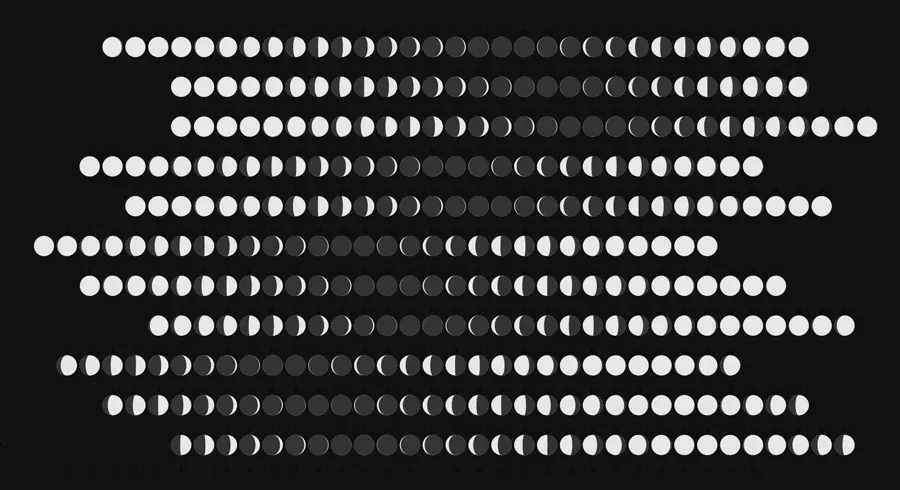 A Lua este m&ecirc;s