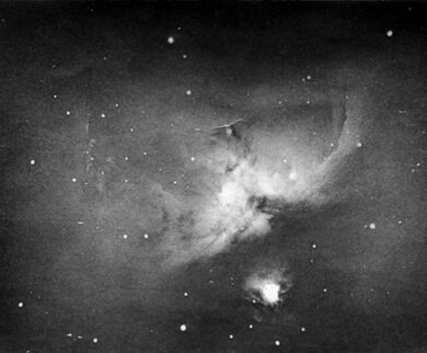 Nebulosa de Órion Arquivo histórico
